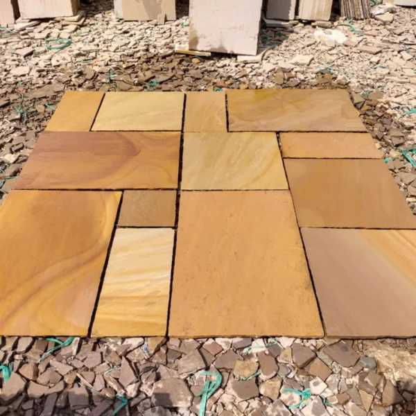 Buff Sandstone Paving