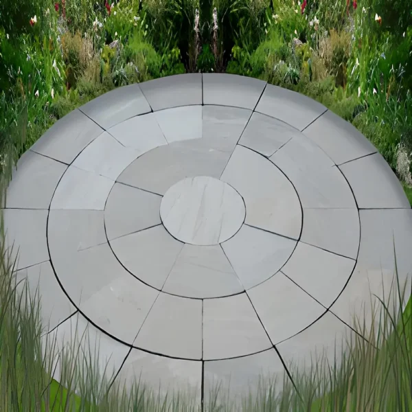 Kandla Grey Circle Paving